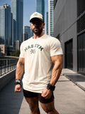 MAS GYM Classic Tee — Cream